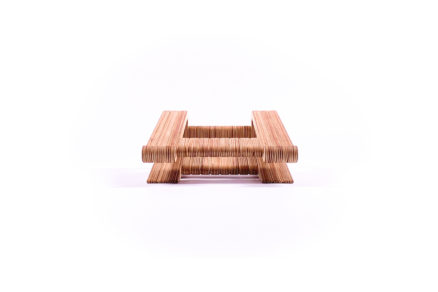 Plywood MacBook Ergonomic Stand by Plyformers