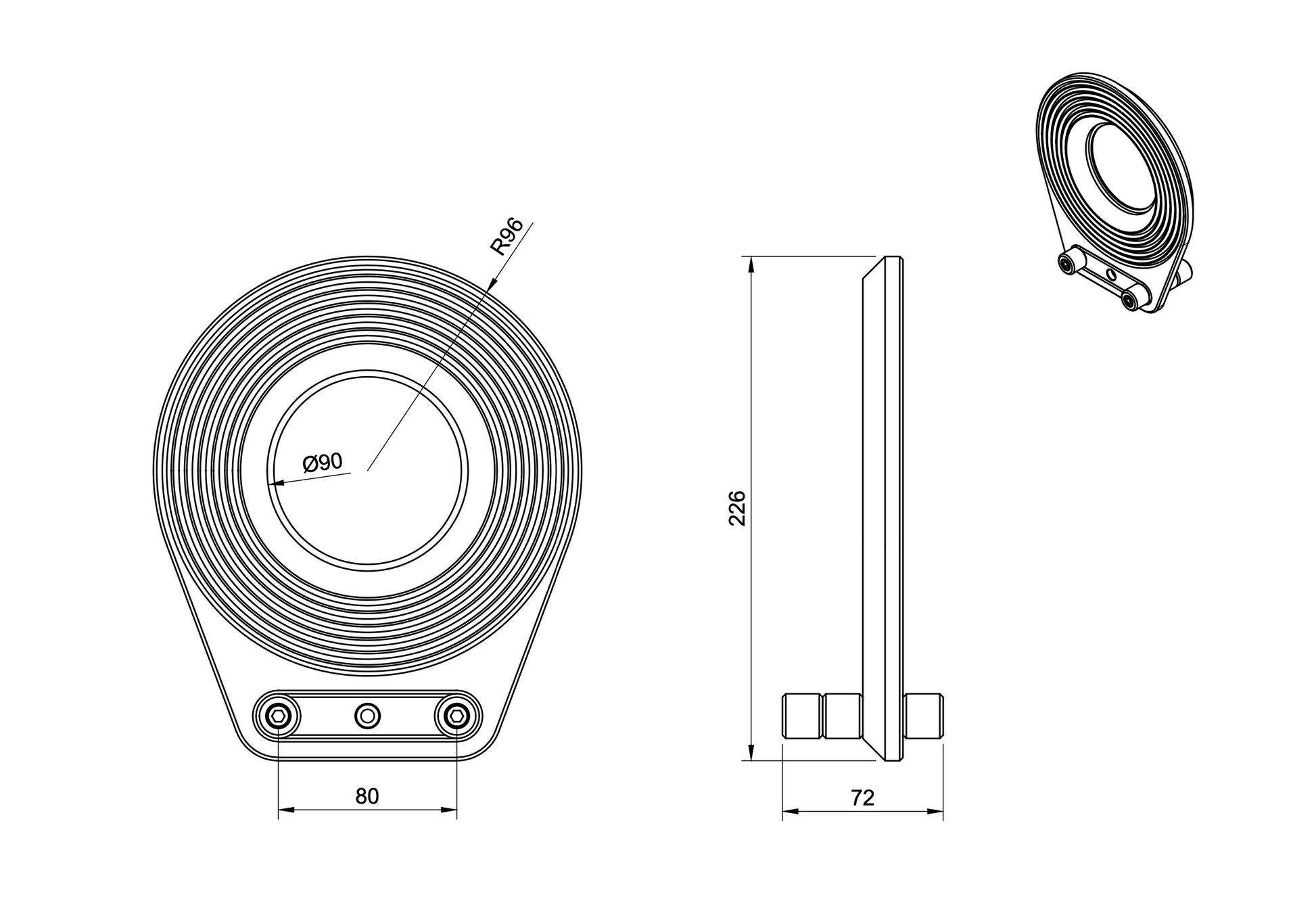 Now Plying Plywood Vinyl Record Cover Display Stand by Plyformers