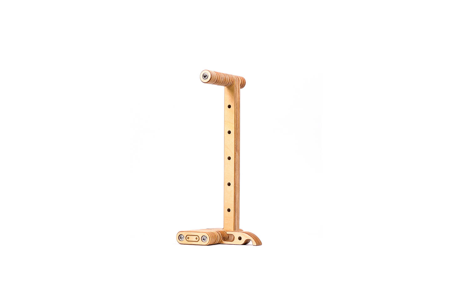 Plywood Headphone Stand Barrel Head by Plyformers