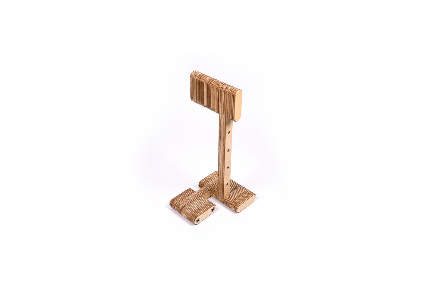 Plywood Headphone Stand Narrow Head by Plyformers