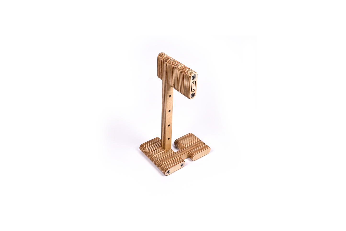 Plywood Headphone Stand Narrow Head by Plyformers