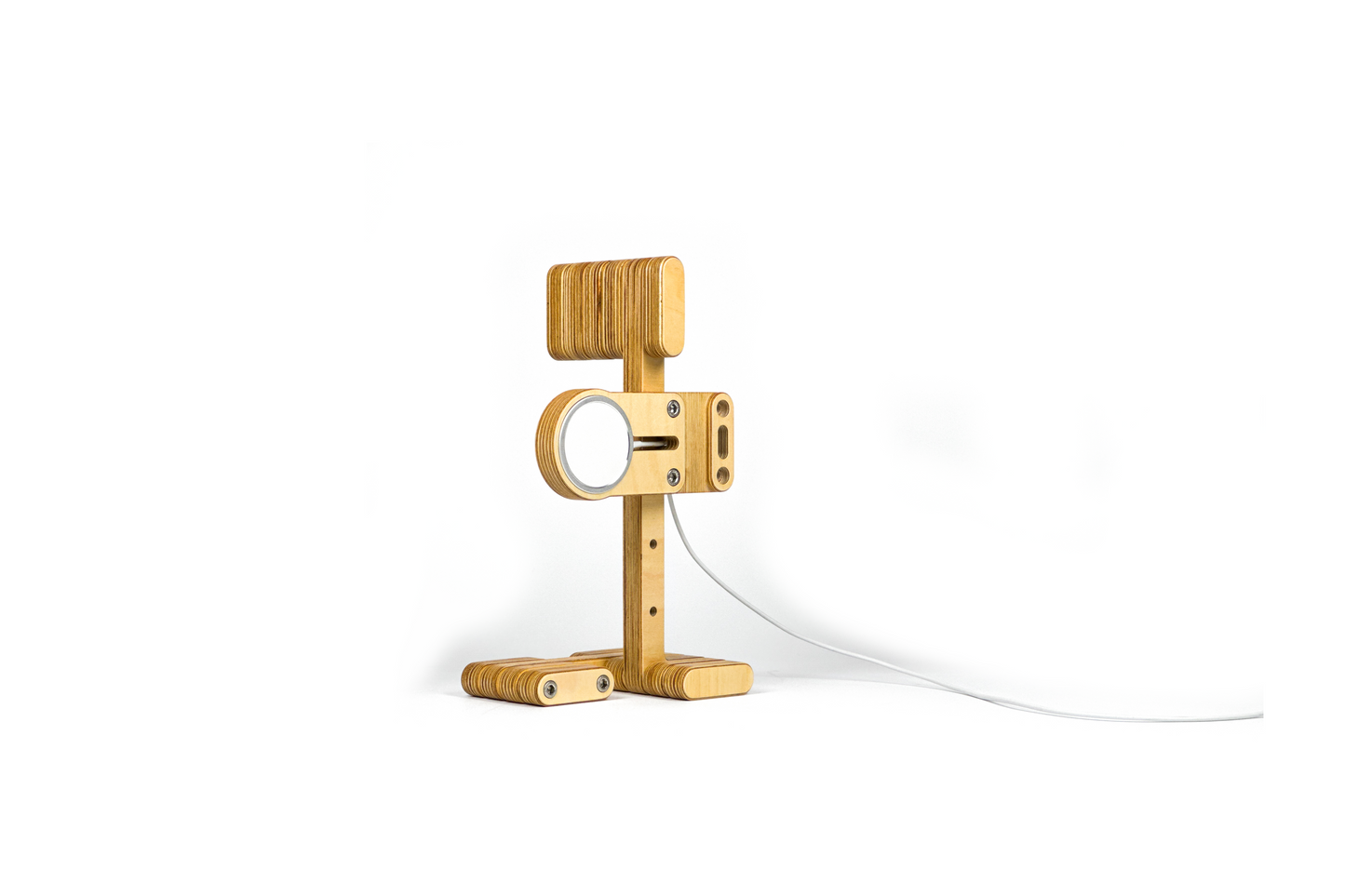 Plywood Headphone Stand Narrow Head by Plyformers