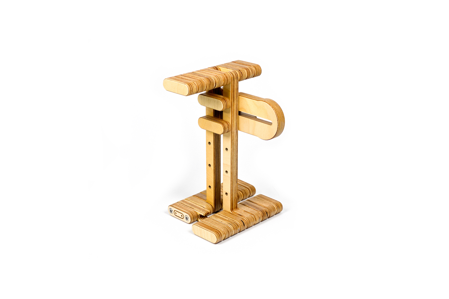 Plywood Headphone Stand Wide Head by Plyformers