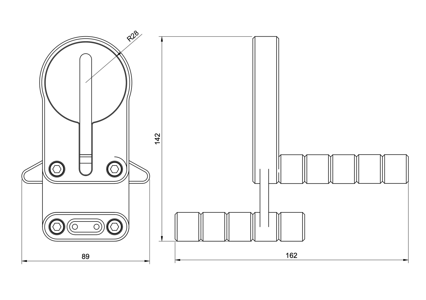 Stacja dokująca Apple MagSafe Ready z poziomą stacją dokującą do ładowarki Apple Watch