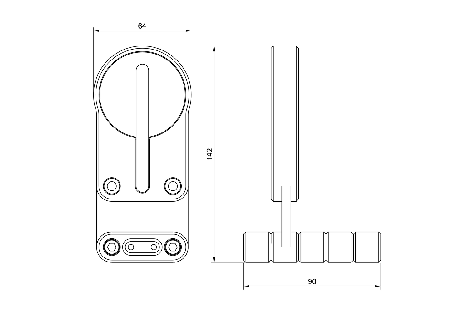 Apple MagSafe Ready Modular Birch Plywood Dock With Handle Vertical Stand