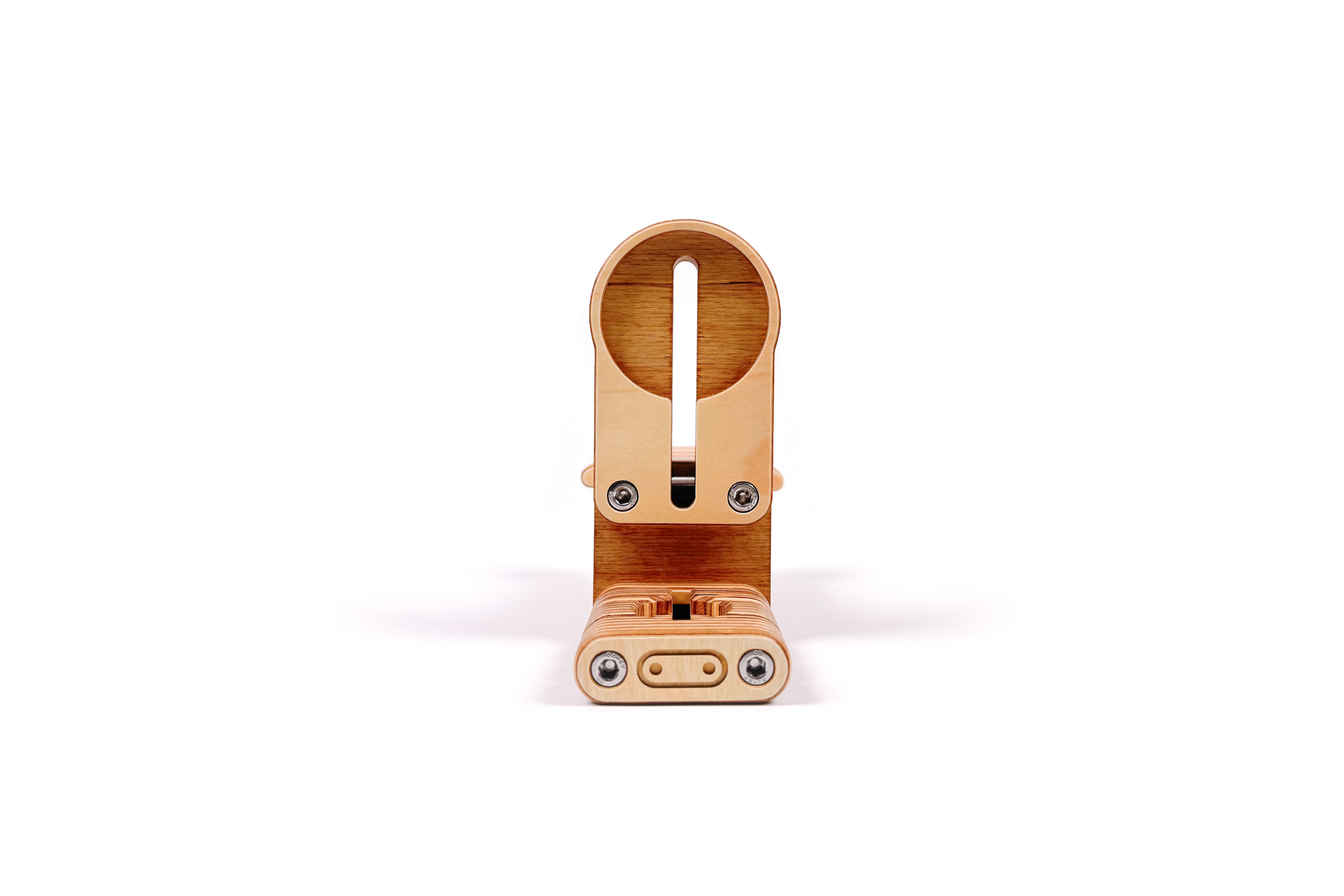 Plywood MagSafe Ready Dock With  Apple Watch Charger Horizontal Dock by Plyformers