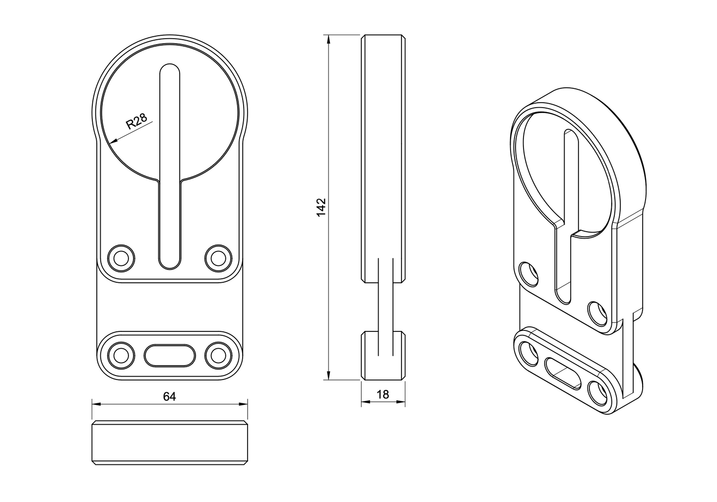 Apple MagSafe Ready Plywood Dock Base by Plyformers