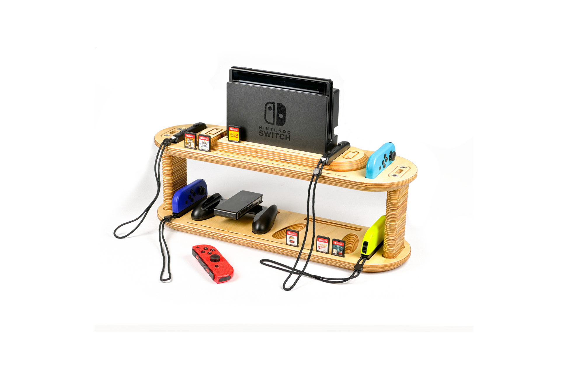 Plywood Nintendo Switch Dock Set by Plyformers